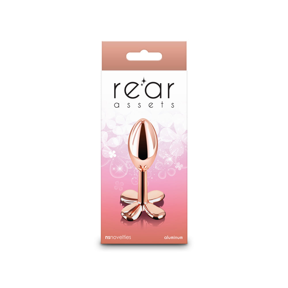Rear Assets Clover Rose Gold | 657447108341 | Discreet Personal Wellness