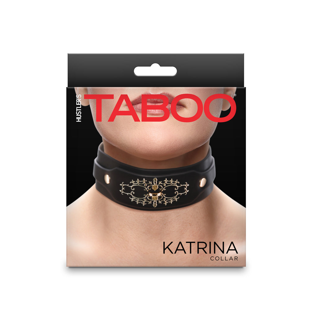 Hustler's Taboo Katrina Collar Black | 657447108433 | Discreet Personal Wellness