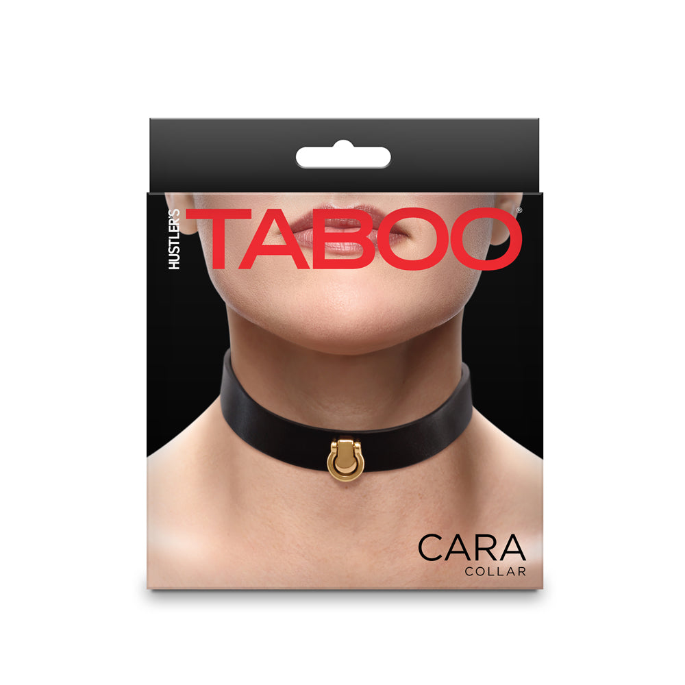 Hustler's Taboo Cara Collar Black | 657447108747 | Discreet Personal Wellness