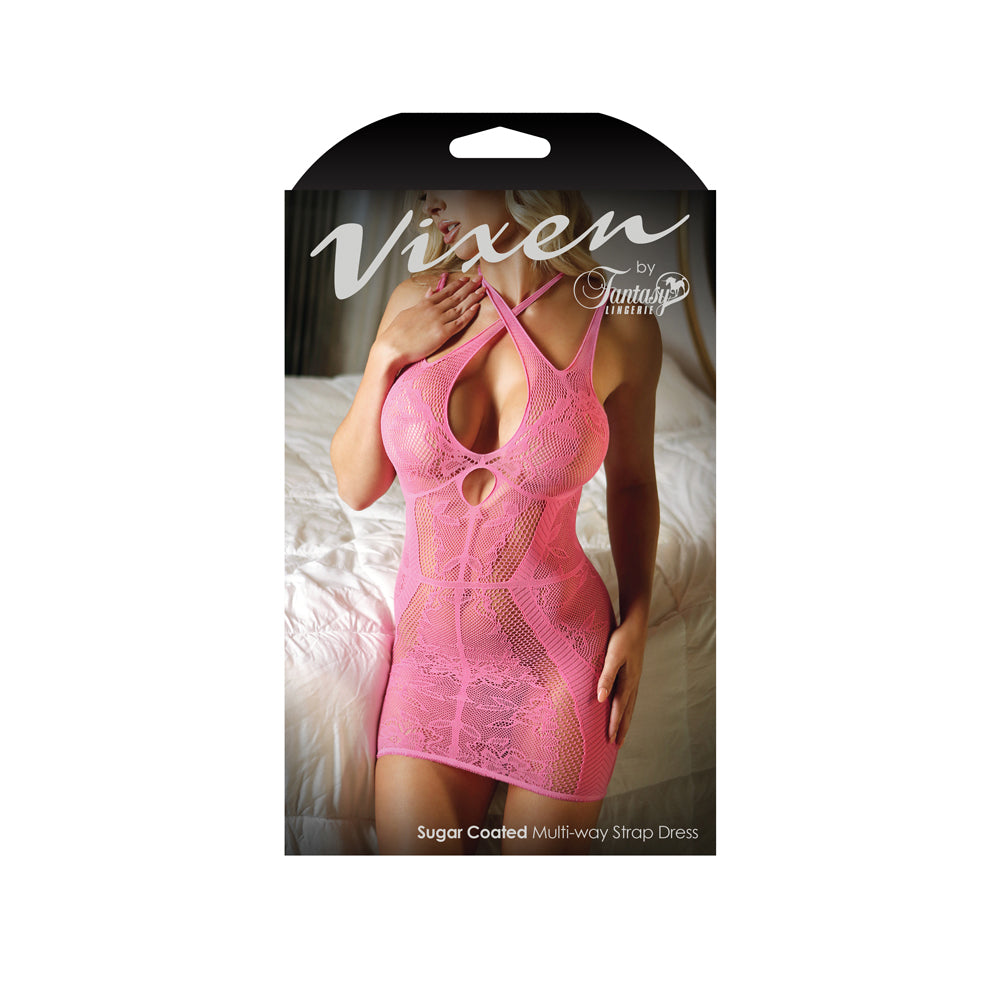 Sugar Coated Lace Net Dress L/Xl | 657447304675 | Discreet Personal Wellness
