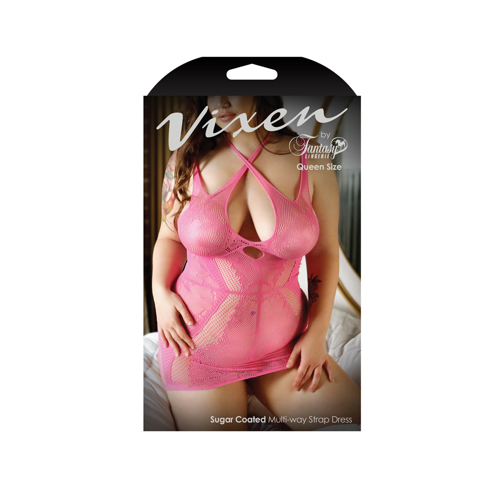 Sugar Coated Lace Net Dress Queen Size | 657447304682 | Discreet Personal Wellness