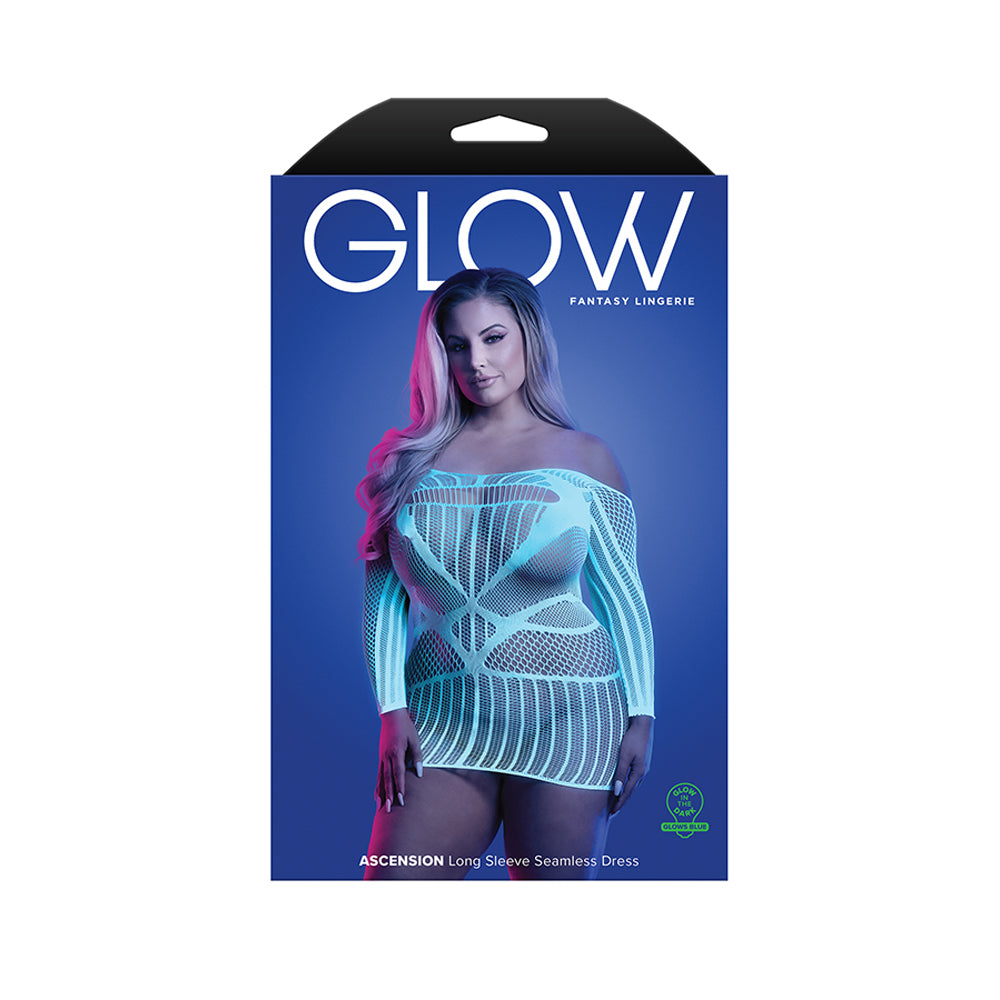 Ascension Long Sleeve Seamless Dress Queen Size | 657447316975 | Discreet Personal Wellness