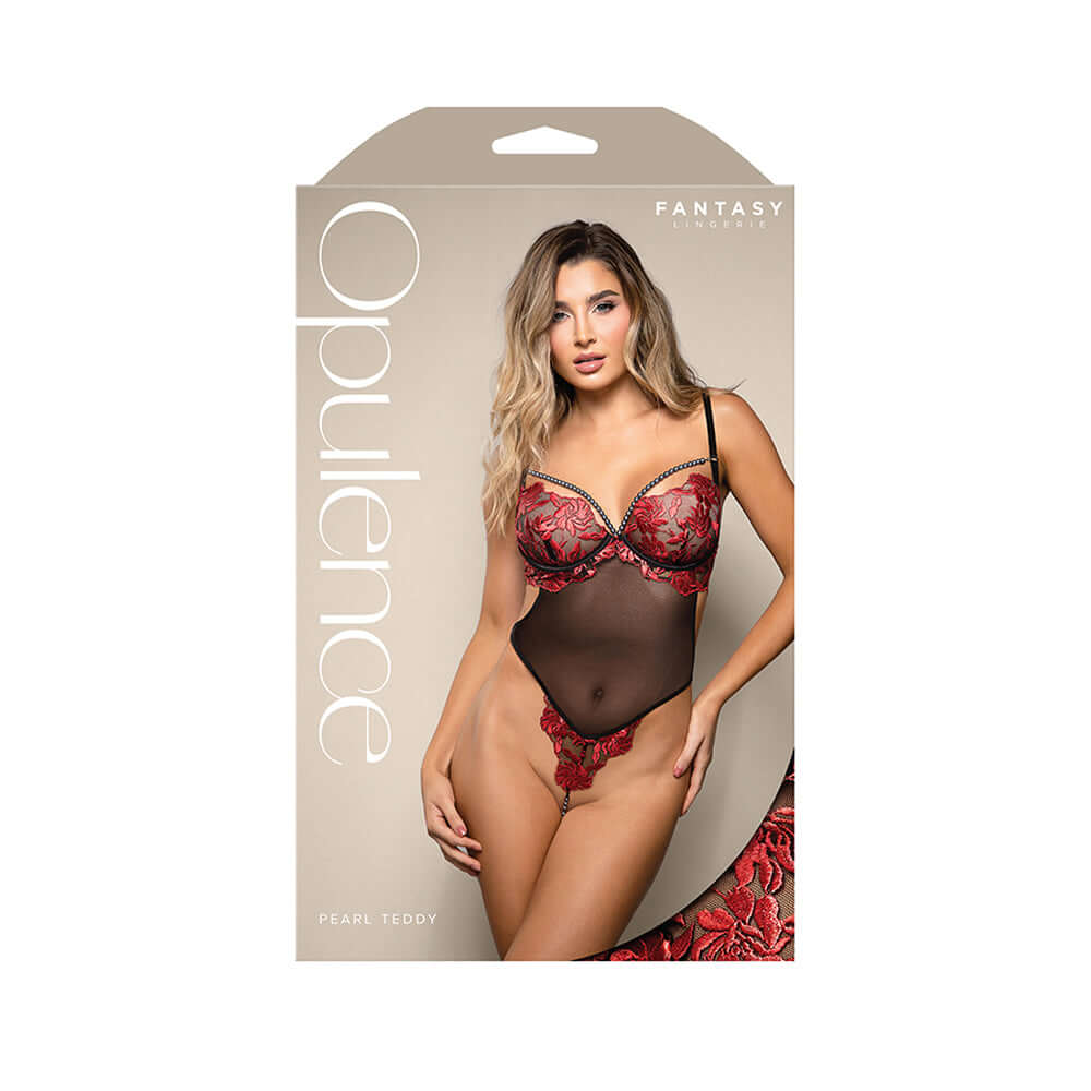 Pearl Teddy L/Xl | 657447322044 | Discreet Personal Wellness
