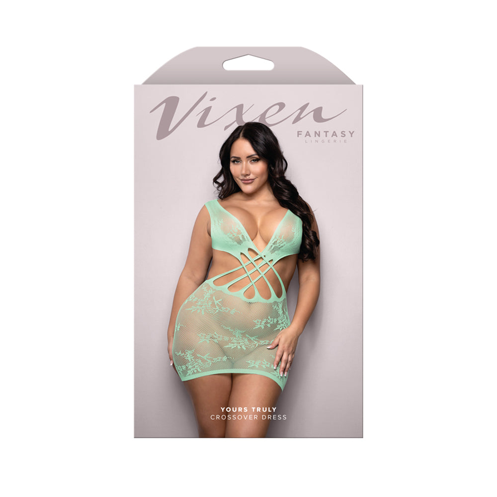 Yours Truly Crossover Dress Queen Size | 657447323096 | Discreet Personal Wellness