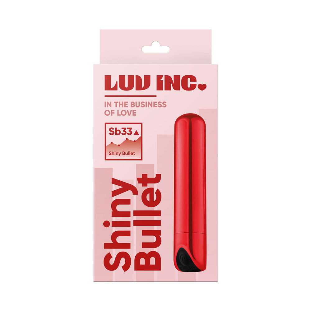 Sb33 Shiny Bullet Red | 663546902933 | Discreet Personal Wellness