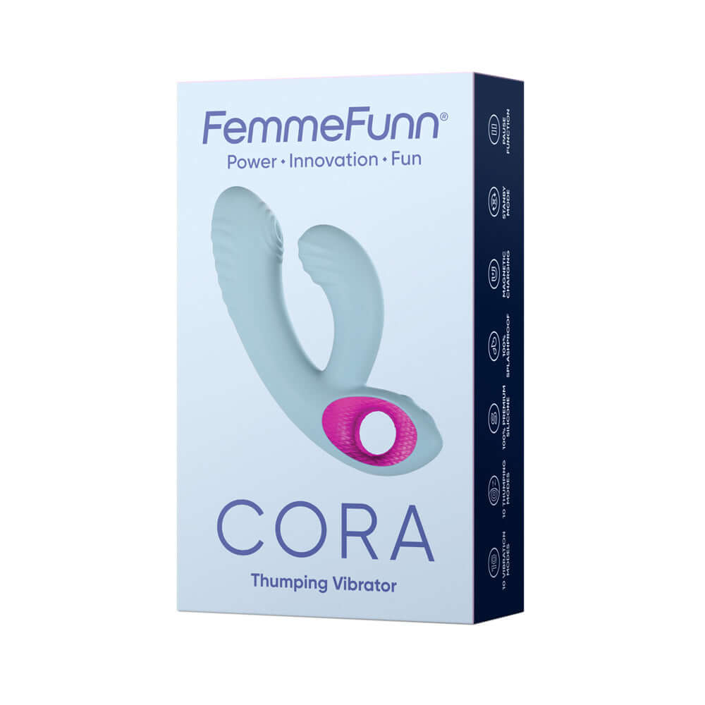 Cora Light Blue | 663546903763 | Discreet Personal Wellness