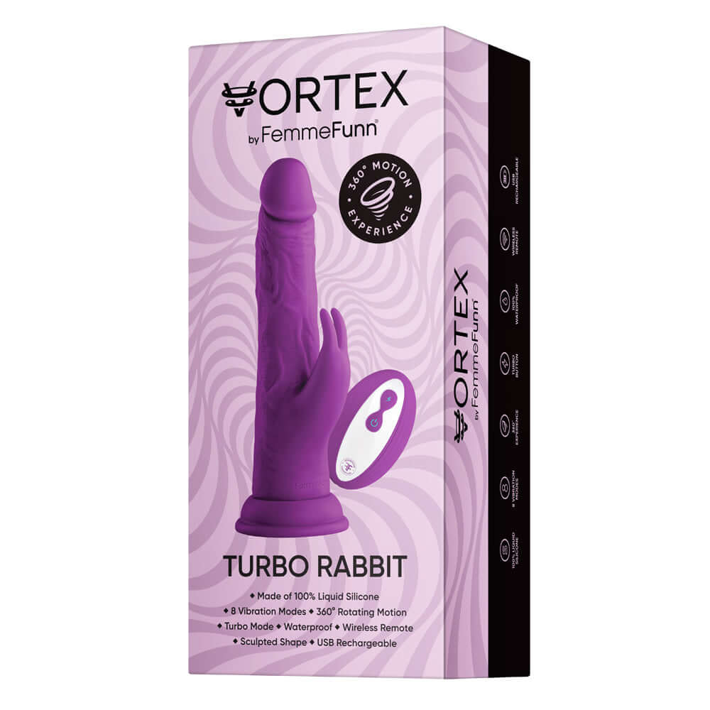 Wireless Turbo Rabbit Purple | 663546904203 | Discreet Personal Wellness