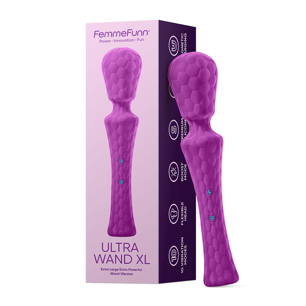 Ultra Wand Xl Purple | 663546906108 | Discreet Personal Wellness