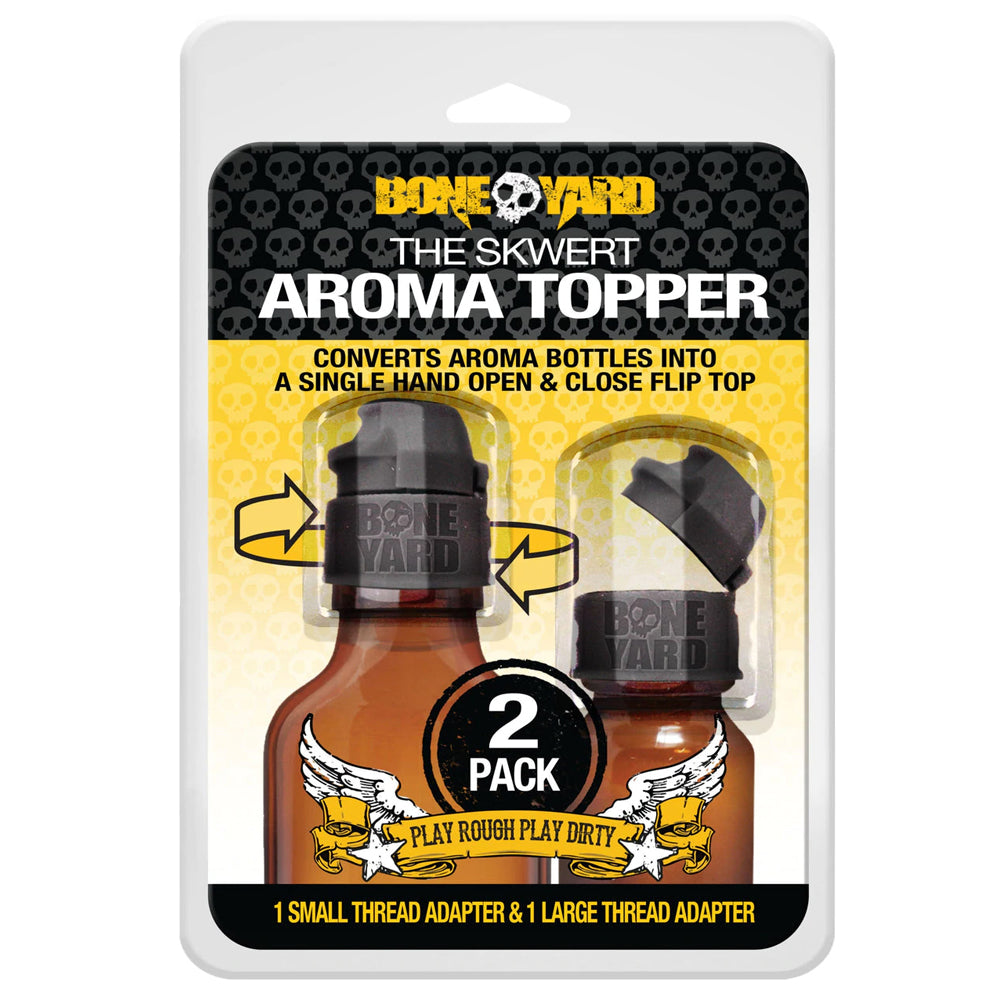 Skwert Aroma Topper 2 Pack 1 Large & 1 Small | 666987004624 | Discreet Personal Wellness