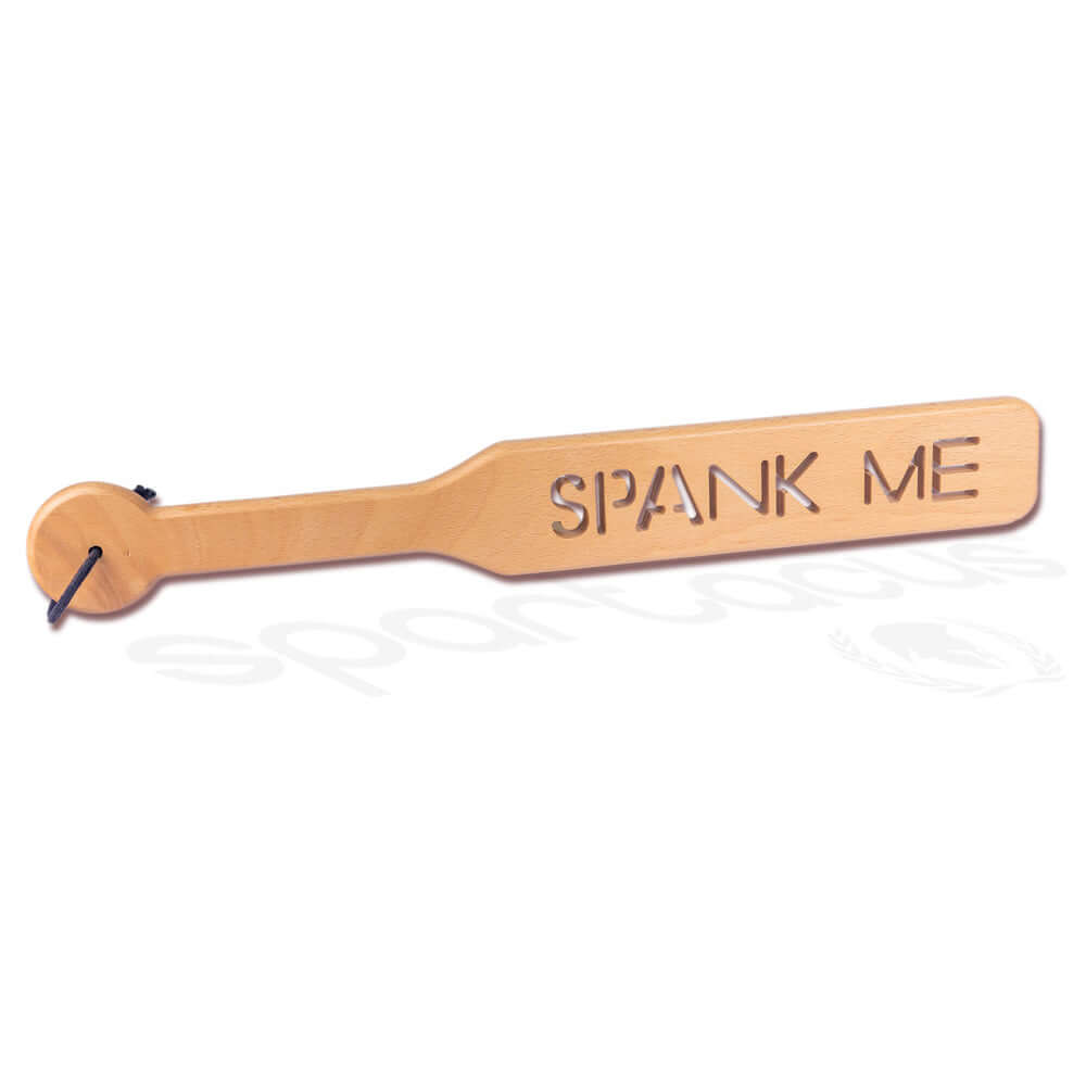 40 cm Zelkova Wood Paddle Spank Me | 669729803523 | Discreet Personal Wellness
