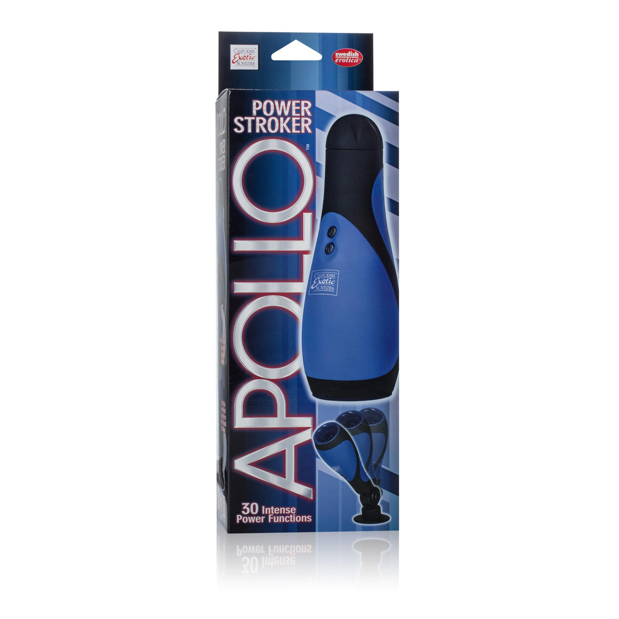 Apollo Power Strokers - Blue | 716770079480 | Discreet Personal Wellness