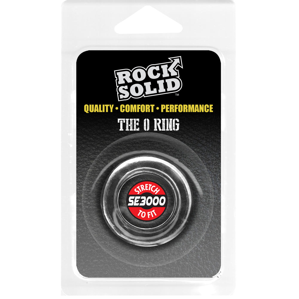 Rock Solid O Ring Clear | 6768903842700 | Discreet Personal Wellness