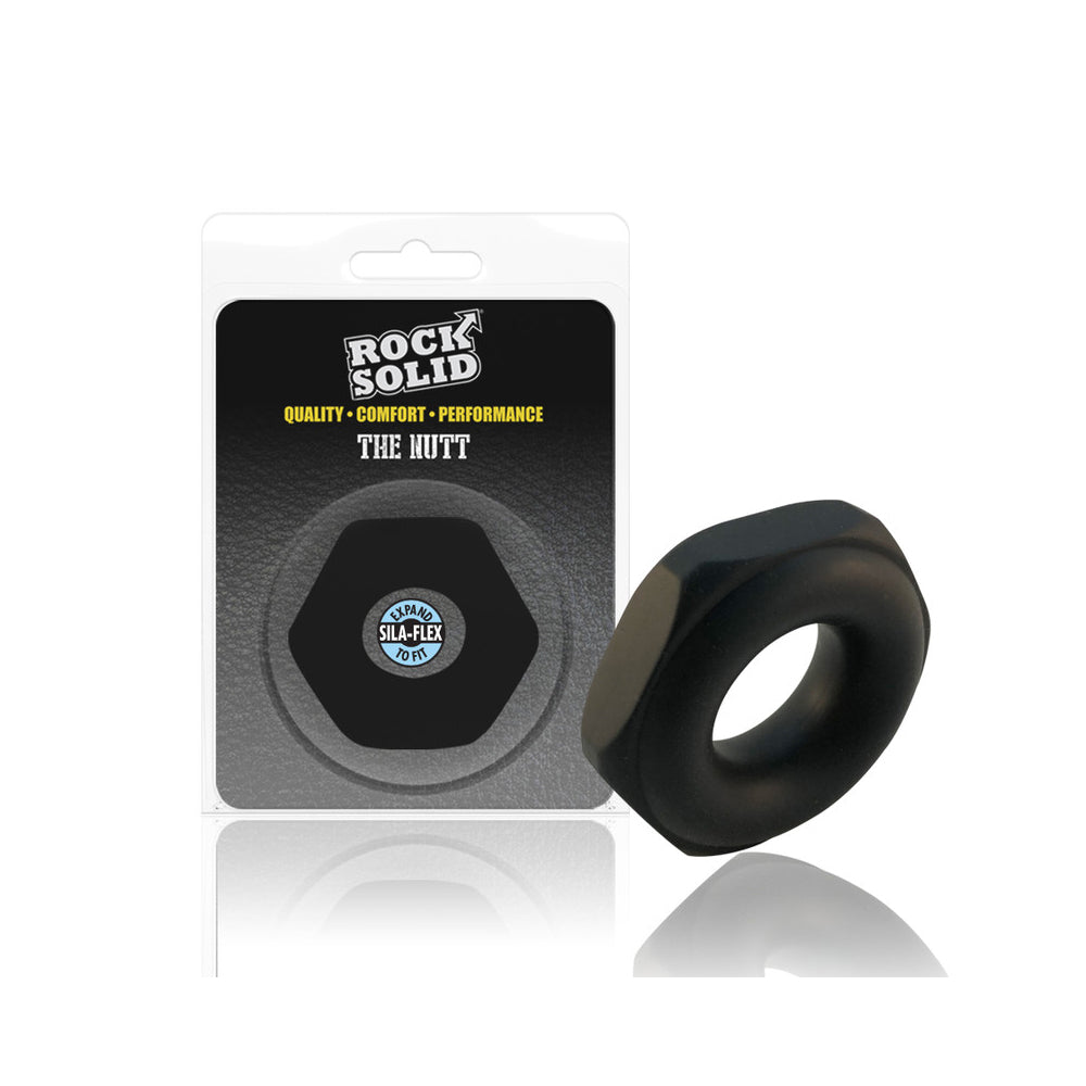 Rock Solid Nutt Black | 6768903846821 | Discreet Personal Wellness