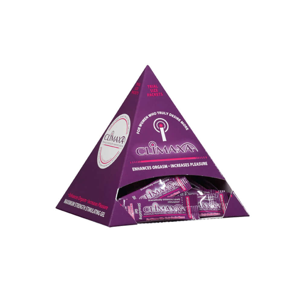 Climaxa Stimulating Gel Sample Packet 50Pc | 679359000179 | Discreet Personal Wellness