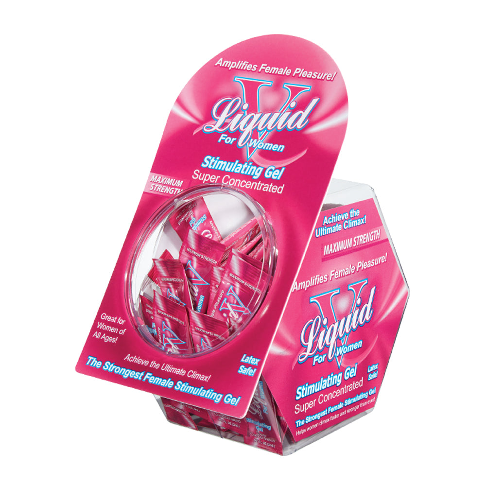 Liquid V For Women 50Ct Fish Bowl | 679359001152 | Discreet Personal Wellness