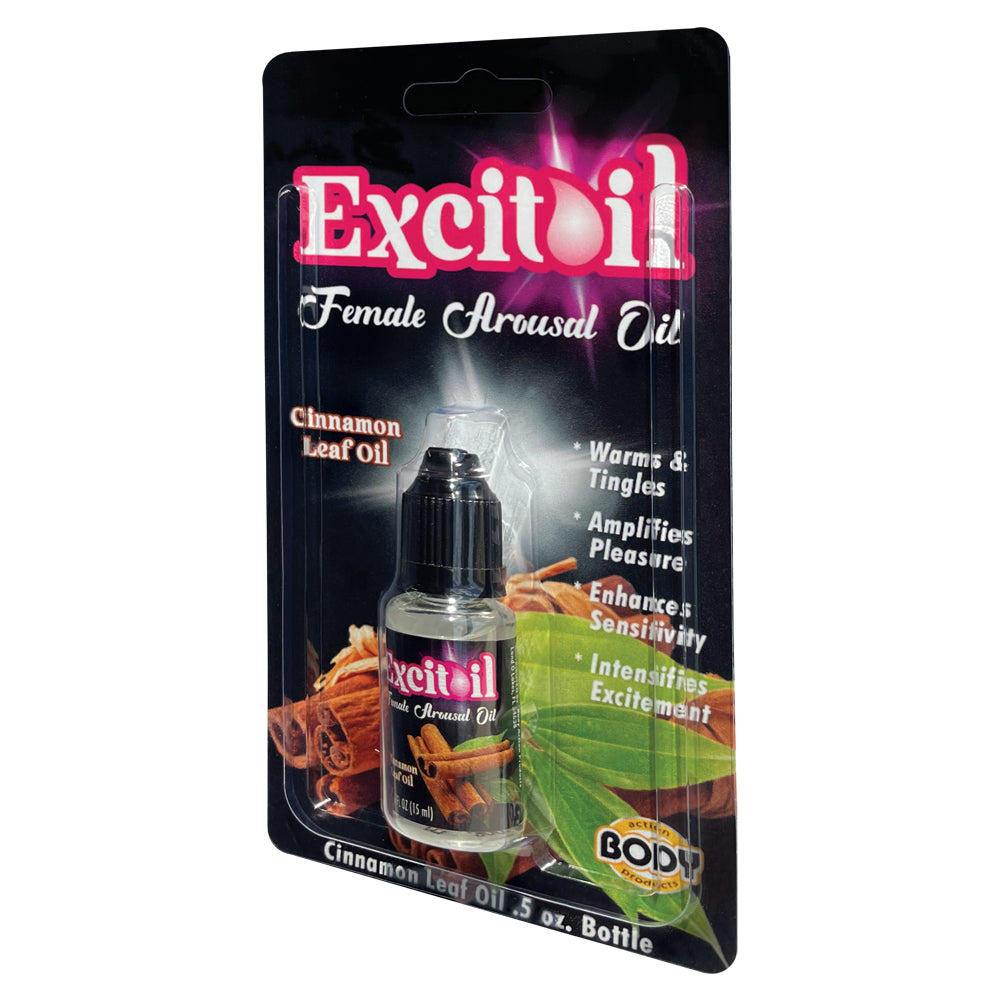 Cinnamon Arousal Oil 0.50 oz Bottle - Carded | 679359001855 | Discreet Personal Wellness