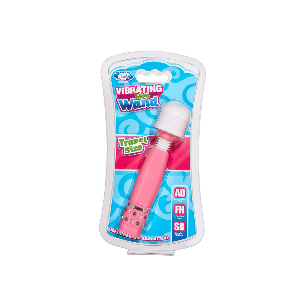 Cloud 9 Mini Wand Massager Pink | 685239852929 | Discreet Personal Wellness