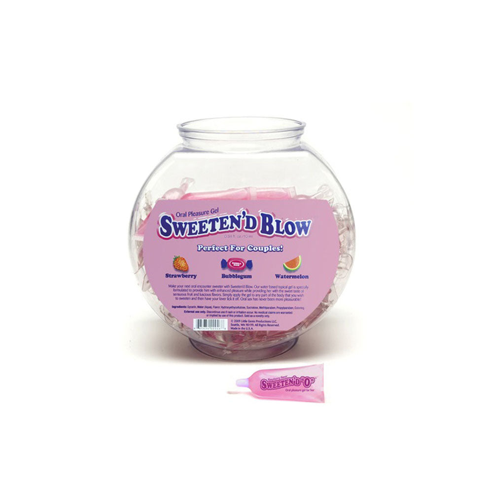 Sweeten'd Blow 3 Flavor Fishbowl 66Ct | 685634000468 | Discreet Personal Wellness