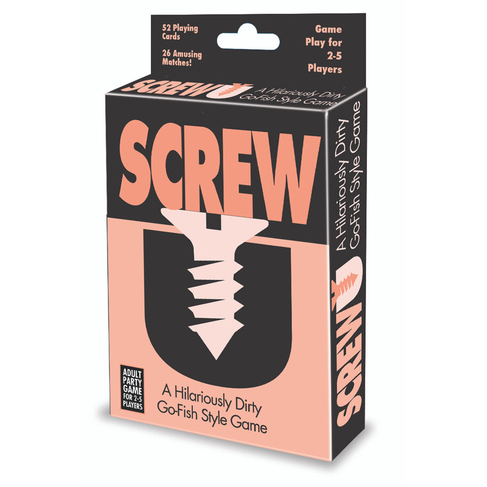 Screw U Go-Fish Style Card Game | 685634102452 | Discreet Personal Wellness