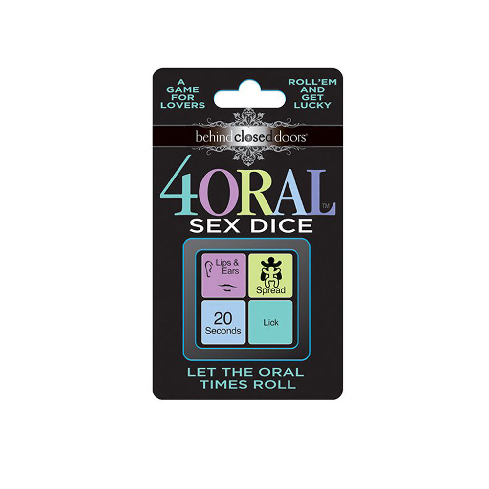 4 Oral Sex Dice | 685634102810 | Discreet Personal Wellness