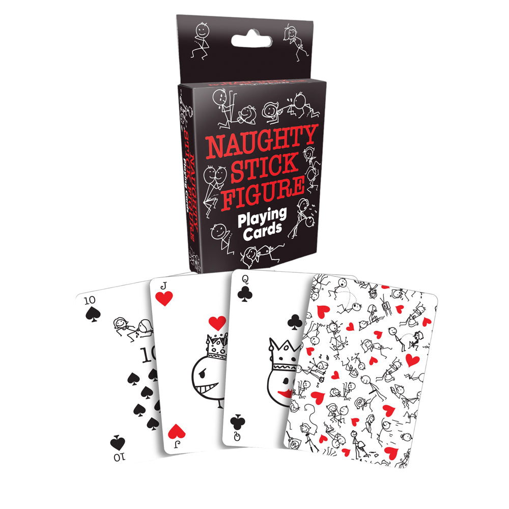 Naughty Stick Figures Playing Cards | 685634103947 | Discreet Personal Wellness