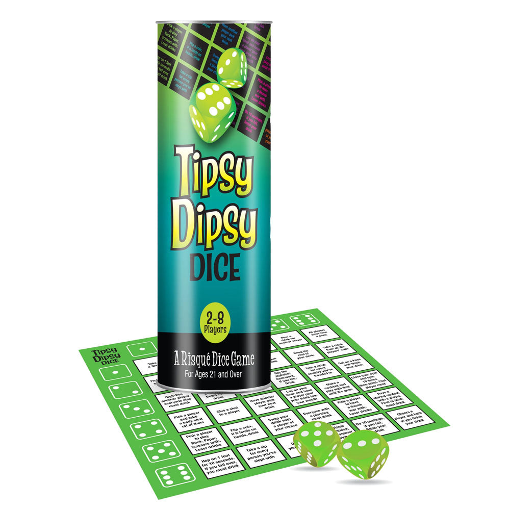 Tipsy Dipsy Dice Game | 685634103954 | Discreet Personal Wellness