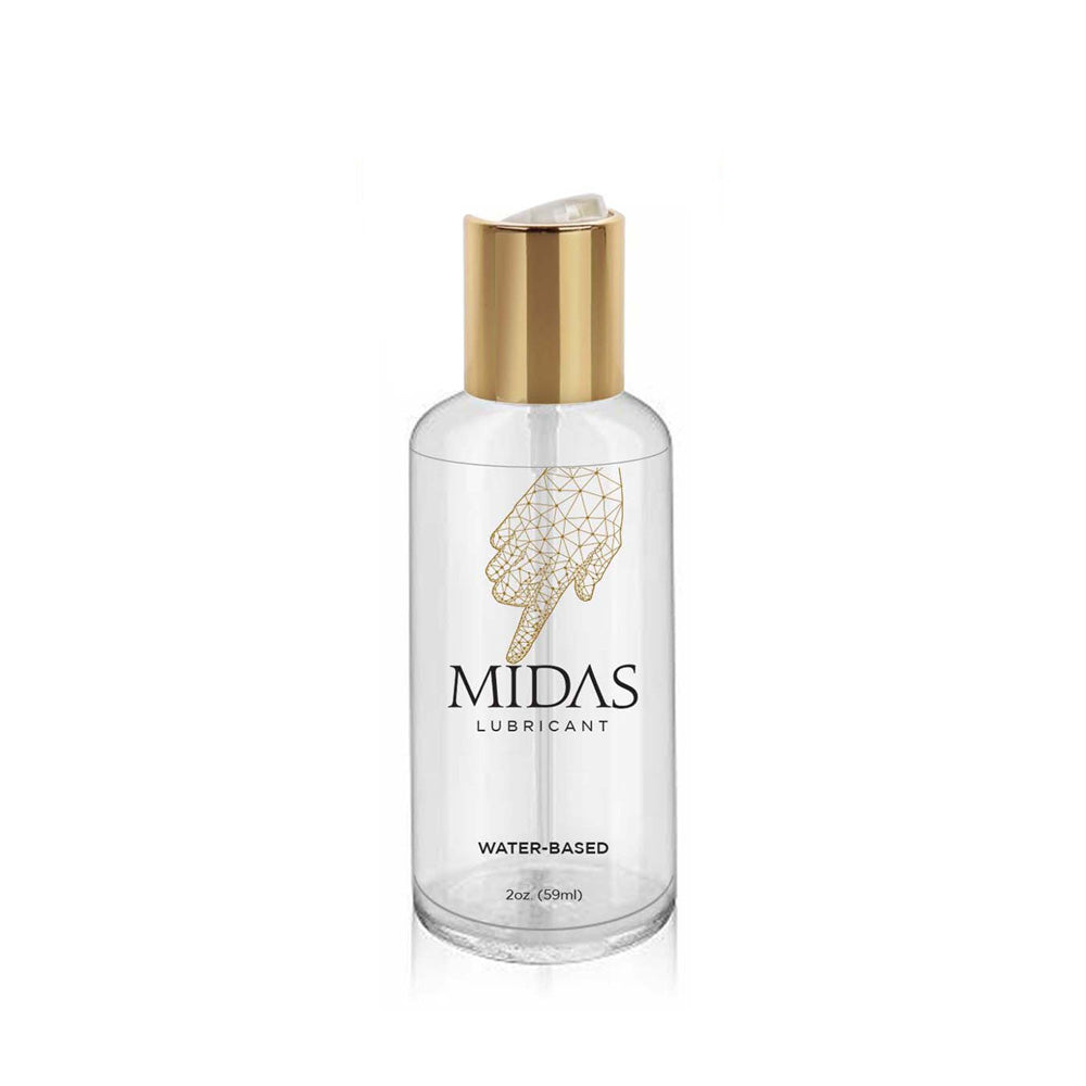Midas Water Based Lubricant 2 oz. | 685634110136 | Discreet Personal Wellness