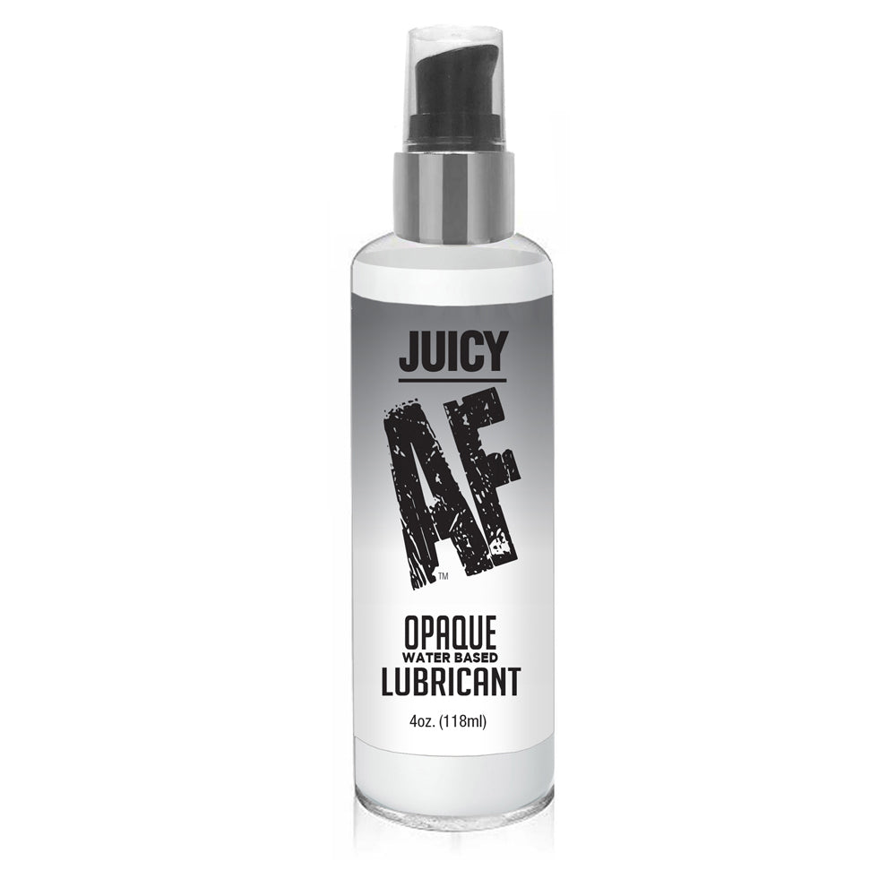 Juicy Af Waterbased Opaque Lube 4 oz. | 685634111669 | Discreet Personal Wellness