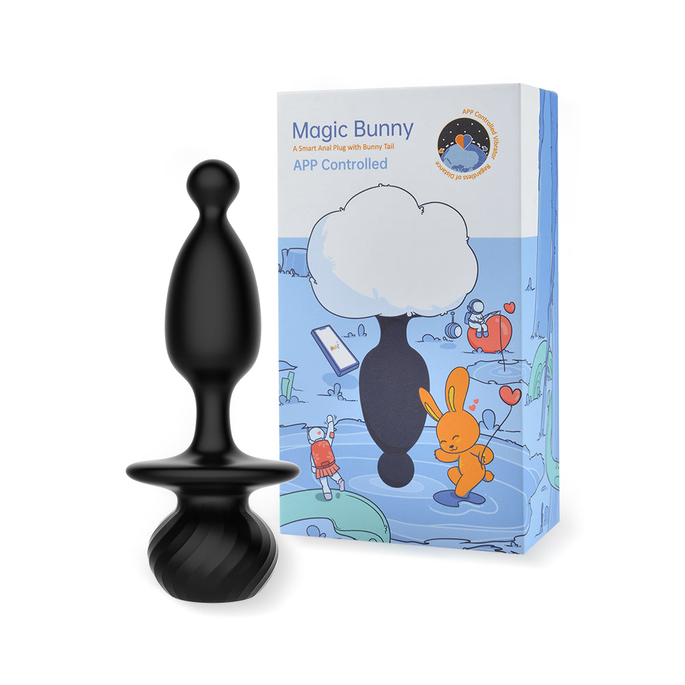 Magic Bunny APP Controlled Anal Plug with Tail | 6958136103499 | Discreet Personal Wellness