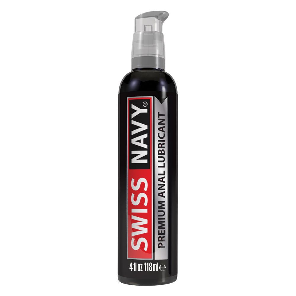 Swiss Navy Silicone Anal Lubricant 4 oz. | 699439000455 | Discreet Personal Wellness