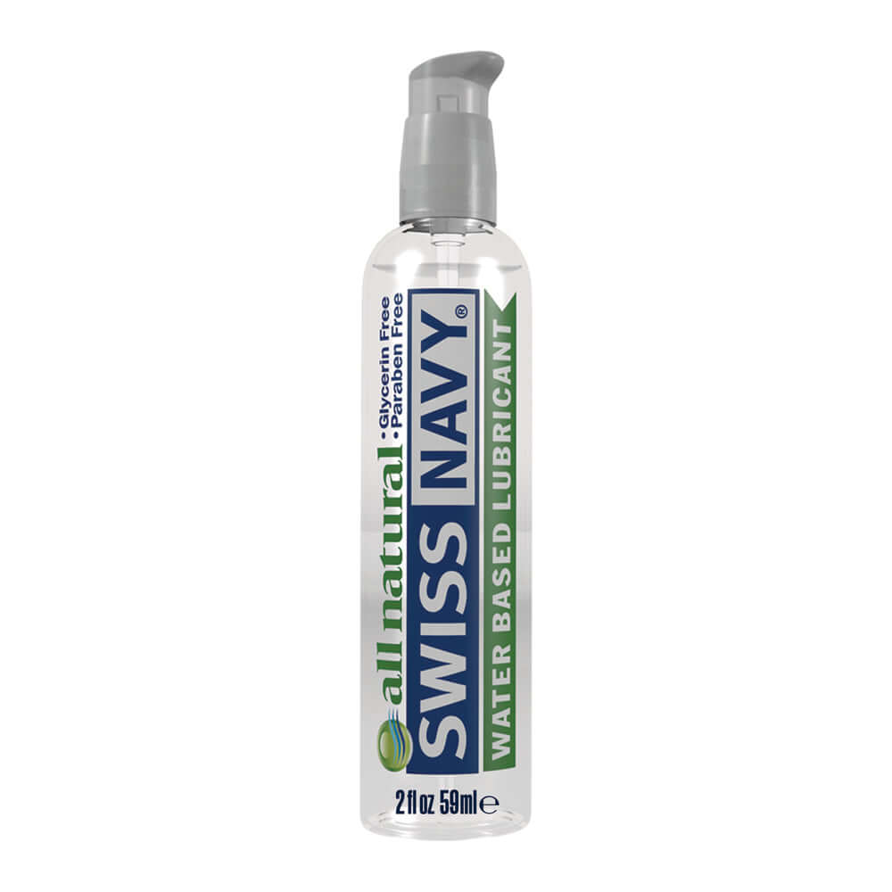 Swiss Navy Natural Lubricant 2 oz. | 699439007751 | Discreet Personal Wellness