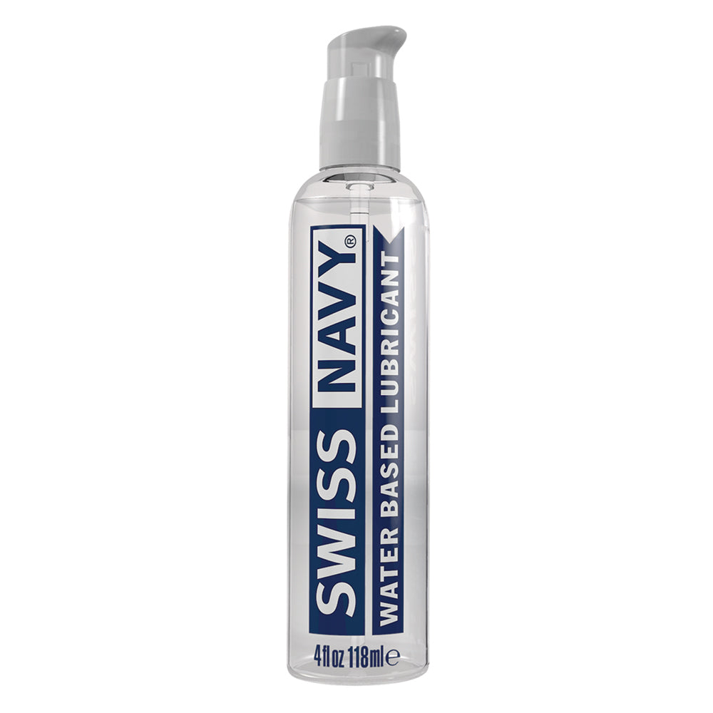 Swiss Navy Water-Based Lubricant 4 oz. | 699439009113 | Discreet Personal Wellness