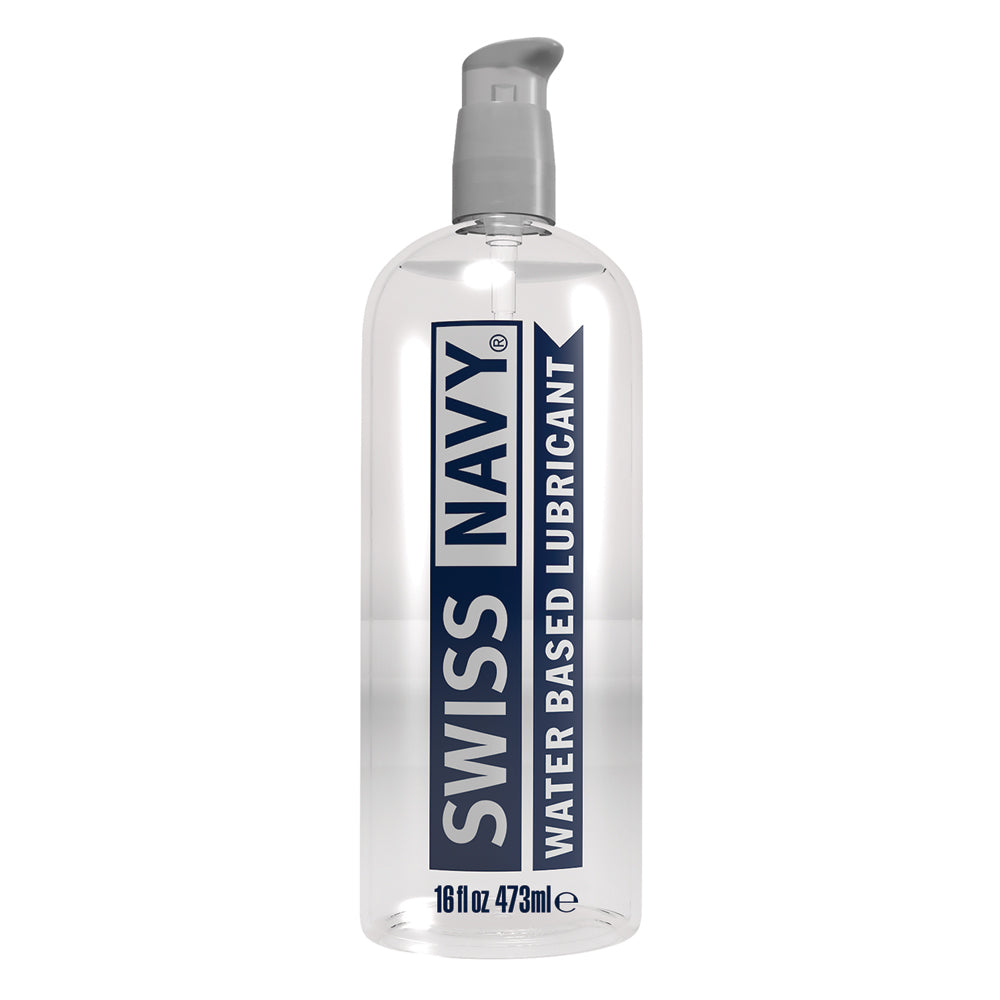 Swiss Navy Water-Based Lubricant 16 oz. | 699439009137 | Discreet Personal Wellness