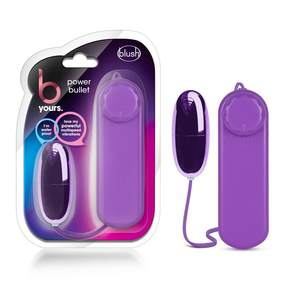B Yours Power Bullet Wild Grape Blast | 702730681732 | Discreet Personal Wellness