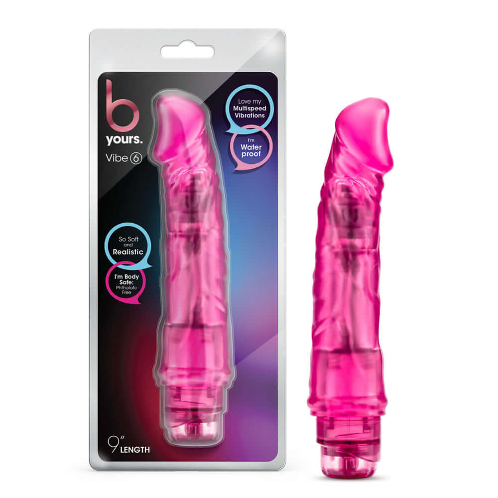 B Yours Vibe 6 Pink | 702730698211 | Discreet Personal Wellness