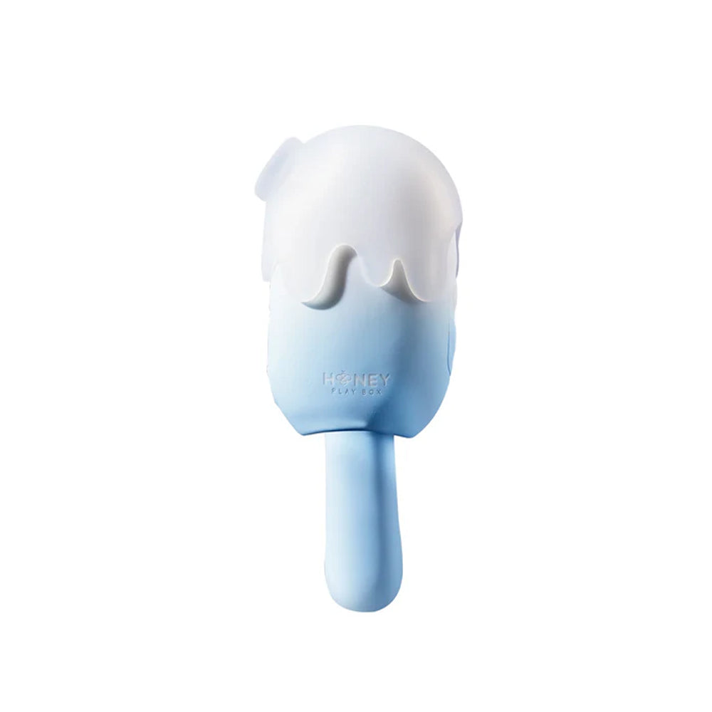 Bite Me Sucking Tapping & Vibrating Cream Pop Stimulator | 710022365000 | Discreet Personal Wellness