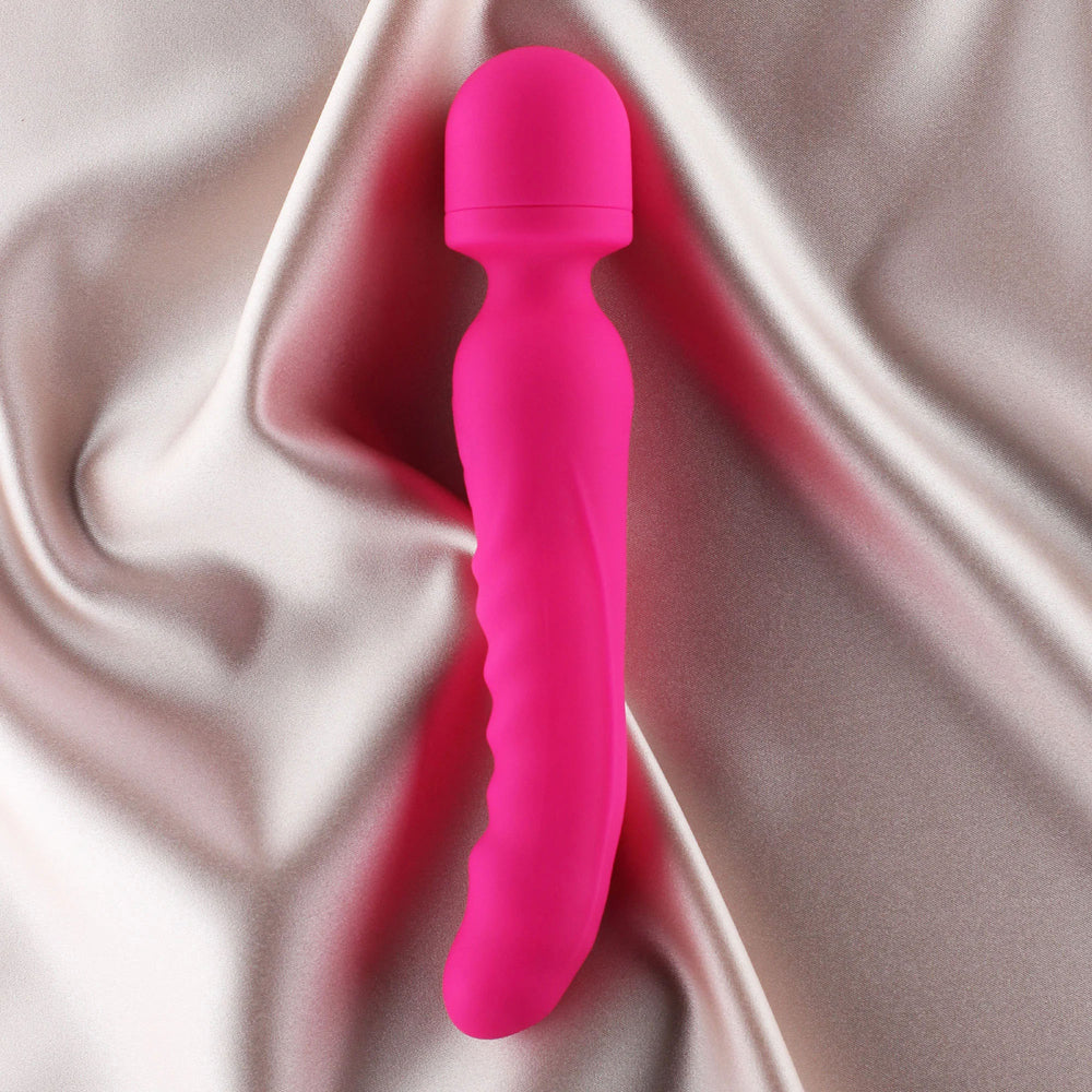 Glasgow Dual End Vibrator Fuchsia | 716715771332 | Discreet Personal Wellness