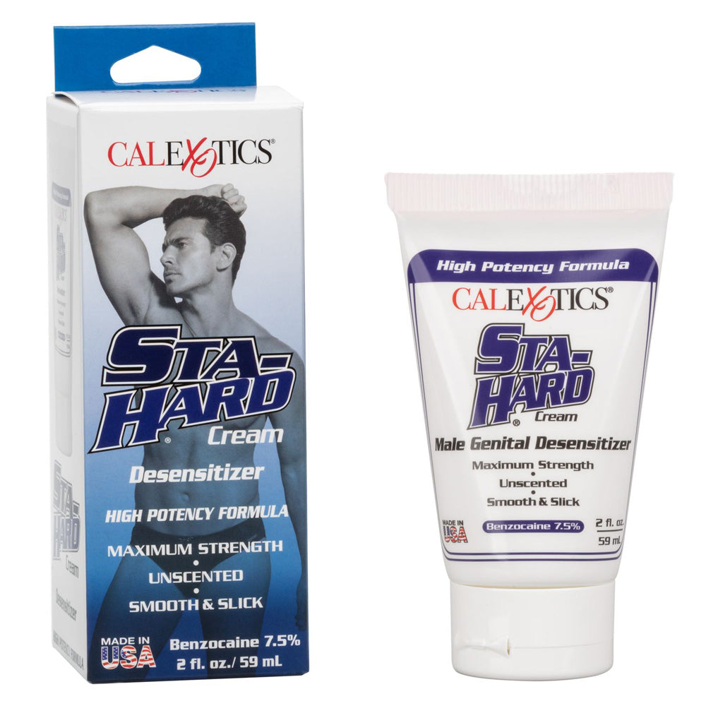 Sta-Hard Cream Desensitizer 2 Oz. Boxed | 716770005625 | Discreet Personal Wellness