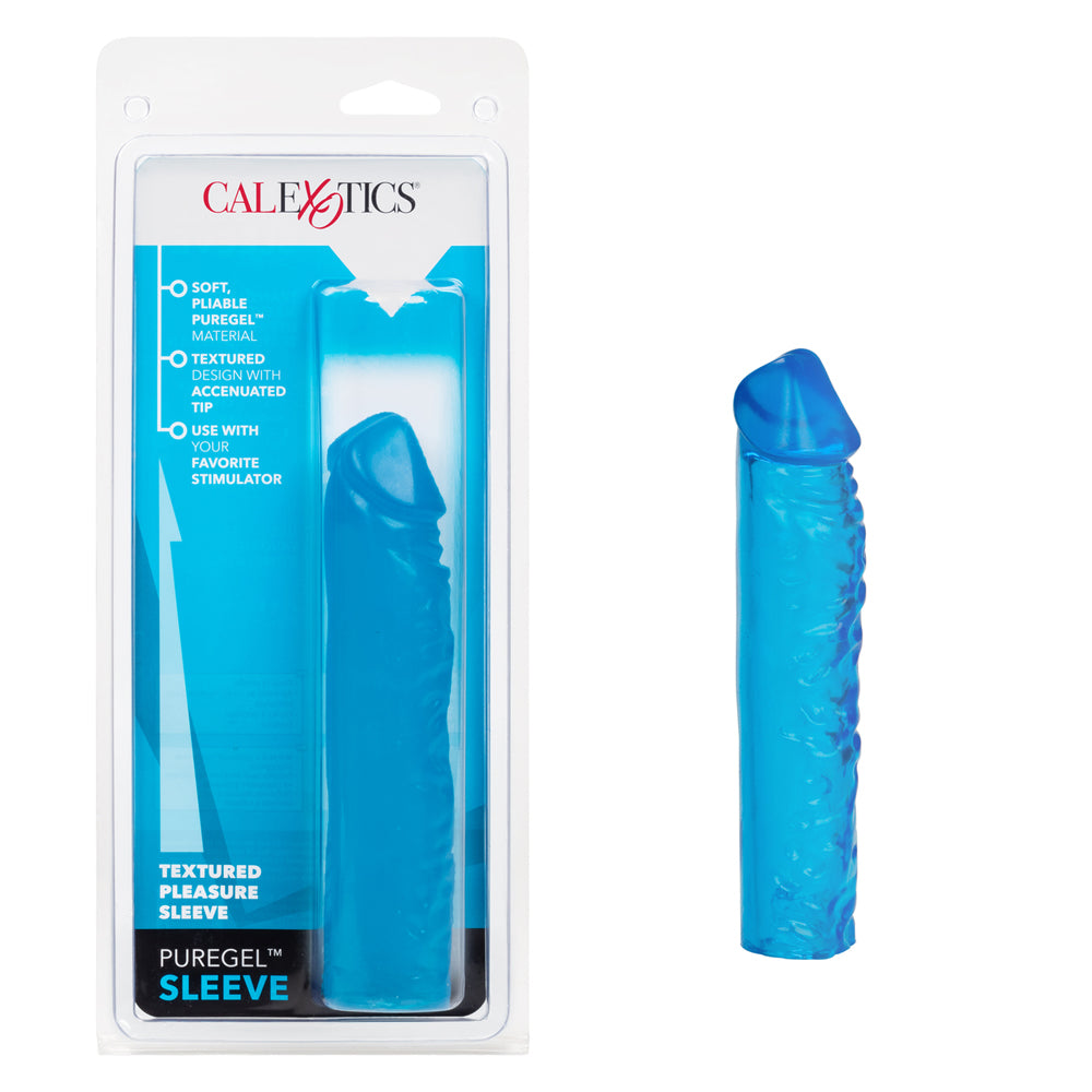 Puregel Sleeves Blue | 716770013415 | Discreet Personal Wellness