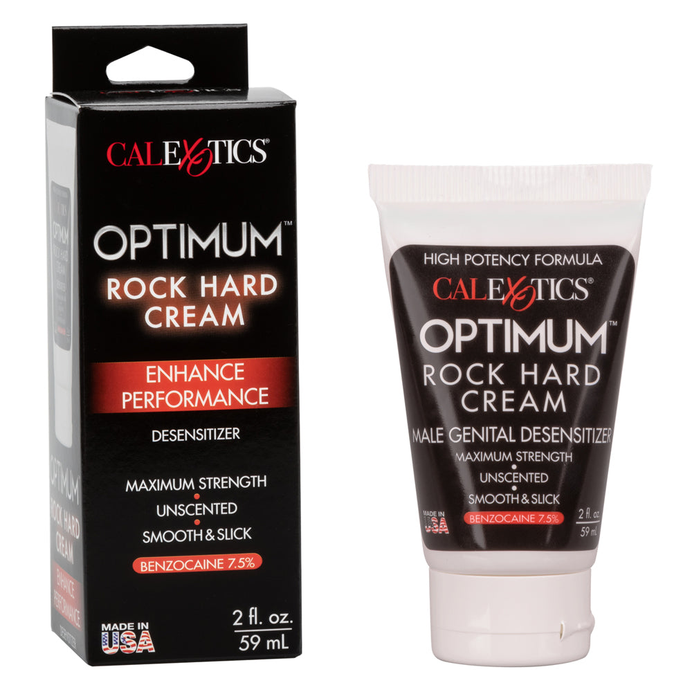 Optimum Rock Hard Cream 2oz | 716770014672 | Discreet Personal Wellness