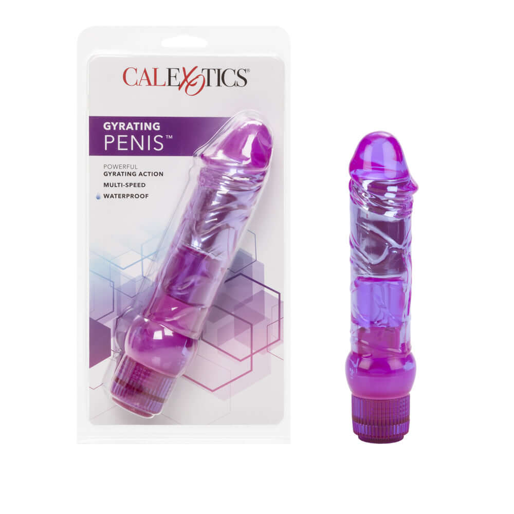 Gyrating Penis Purple | 716770026699 | Discreet Personal Wellness