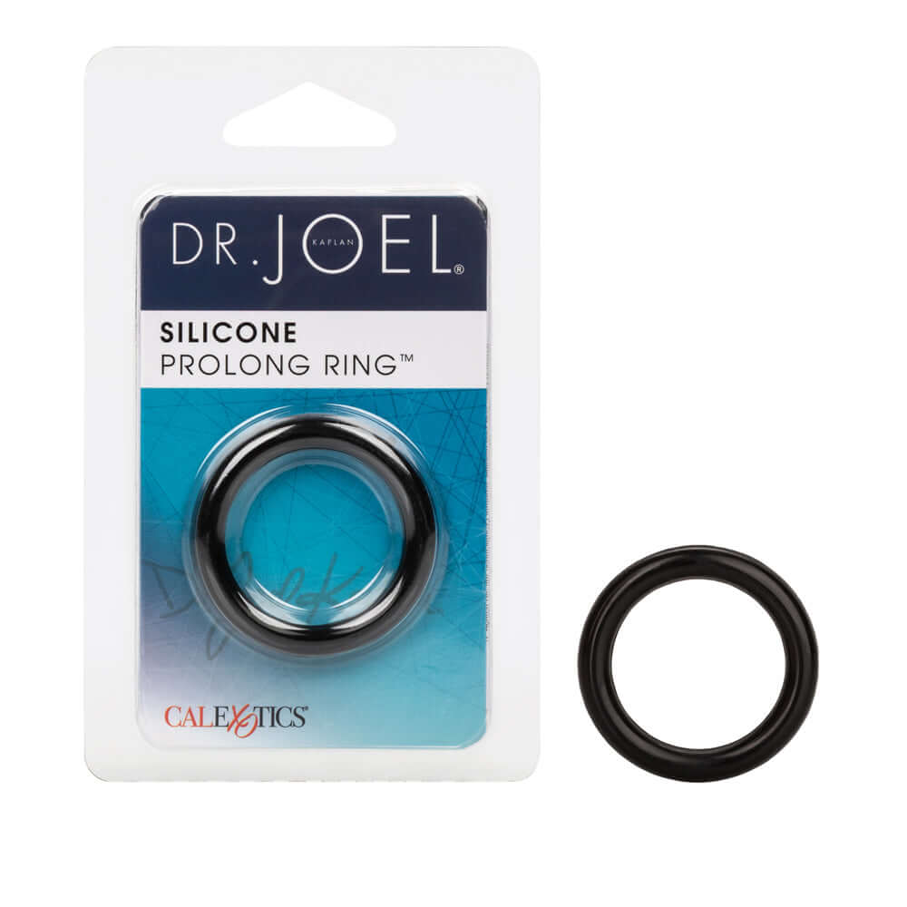 Dr. Joel Kaplan Silicone Prolong Ring Black | 716770033437 | Discreet Personal Wellness