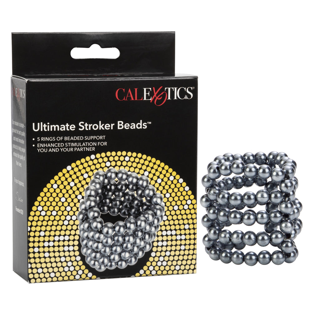Ultimate Stroker Beads Silver | 716770035769 | Discreet Personal Wellness