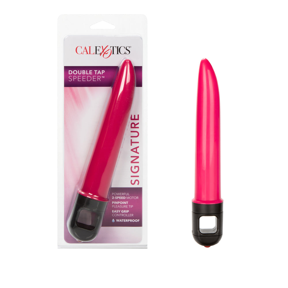 Double Tap Speeder Pink | 716770036582 | Discreet Personal Wellness