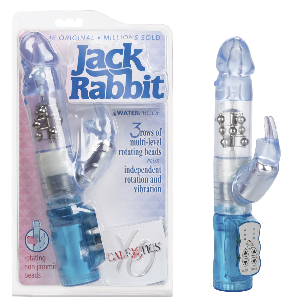 Jack Rabbit Waterproof Jack Rabbit 3 Rows Blue | 716770040282 | Discreet Personal Wellness
