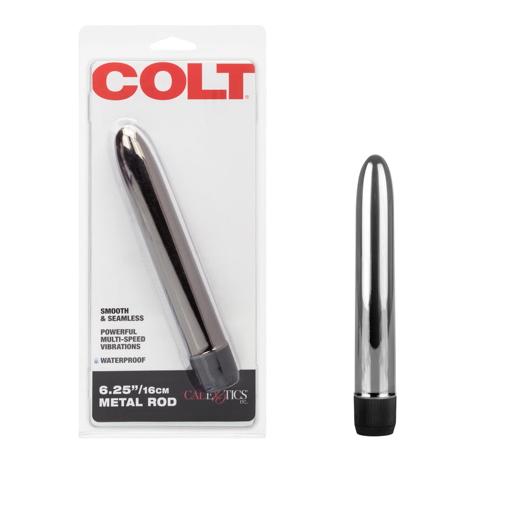 Colt 6.25" Metal Rod Silver | 716770043061 | Discreet Personal Wellness