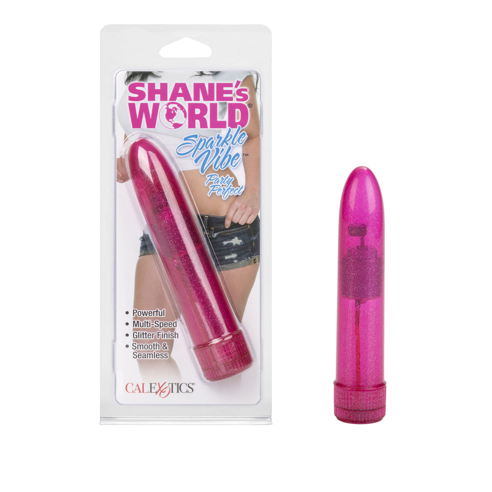 Shane's World Sparkle Vibe Pink | 716770043153 | Discreet Personal Wellness