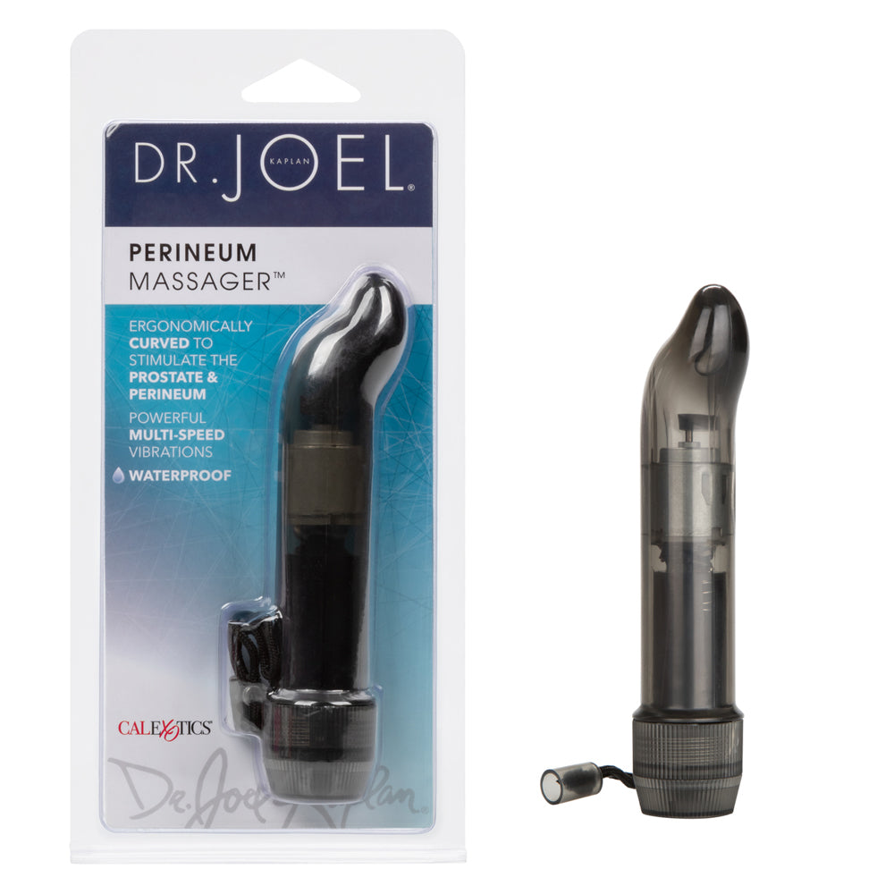 Dr. Joel Kaplan Perineum Massager 4.5" Smoke | 716770047397 | Discreet Personal Wellness