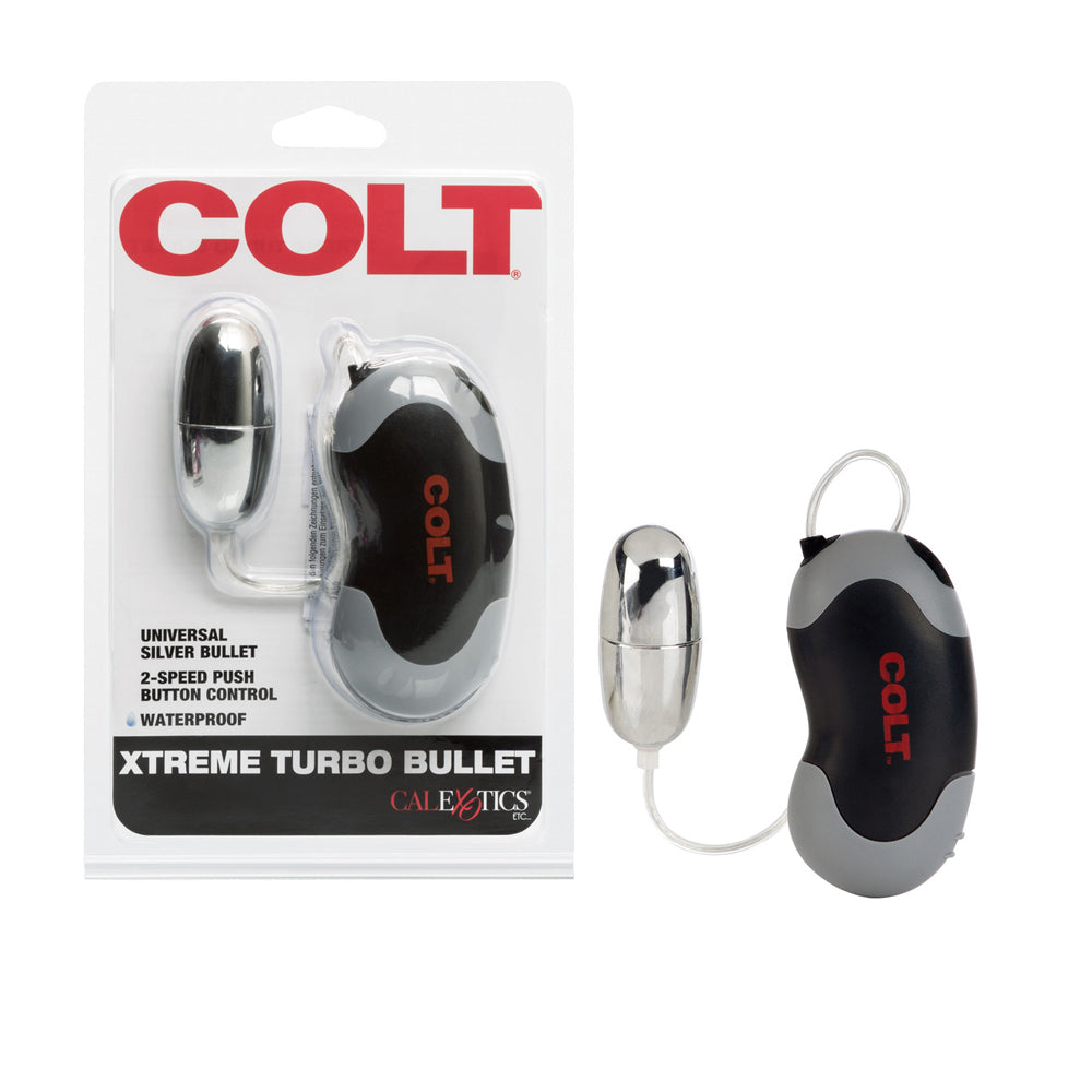 Colt Xtreme Turbo Bullet Silver | 716770048028 | Discreet Personal Wellness