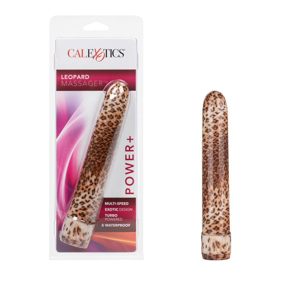 Leopard Massager Brown | 716770052193 | Discreet Personal Wellness